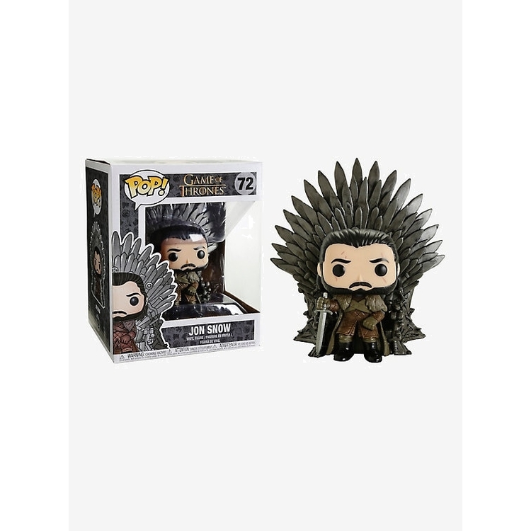 Product Funko Pop! Game of Thrones Jon Snow Sitting on Iron Throne image
