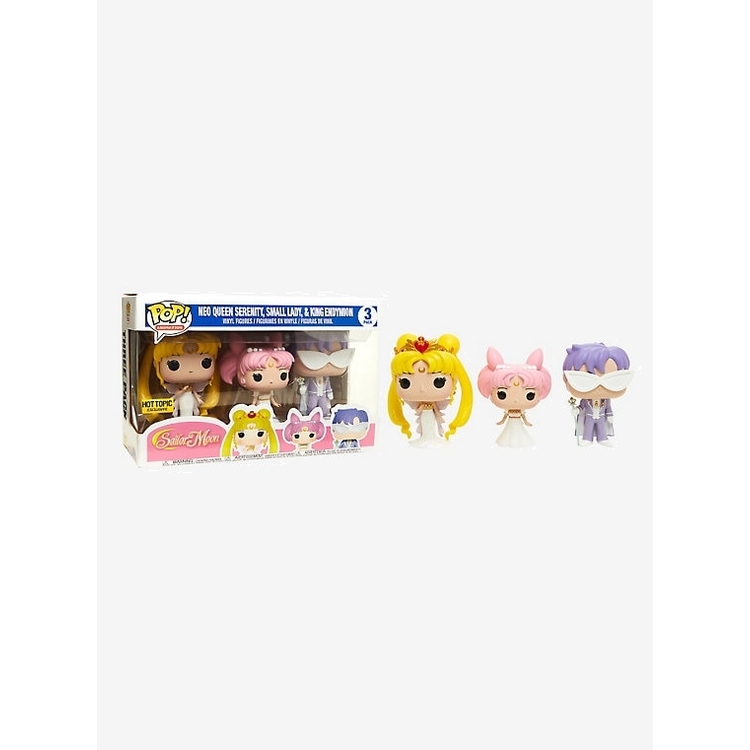Product Funko Pop! Sailor Moon - Neo Queen Serenity, Small Lady, King Endymion image