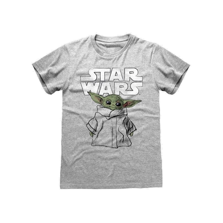 Product Star Wars The Mandalorian Child Sketch T-Shirt  image