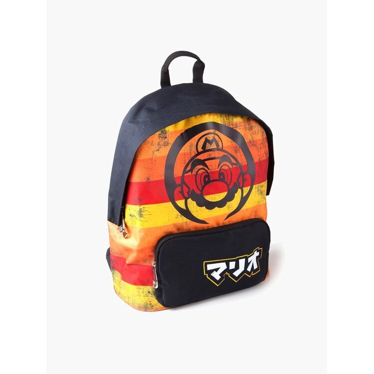 Product Τσάντα Πλάτης Nintendo Super Mario Retro Striped Backpack image