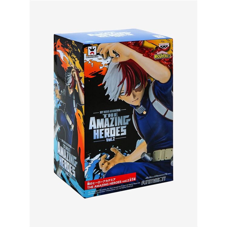 Product My Hero Academia The Amazing Heroes PVC Statue Shoto Todoroki image