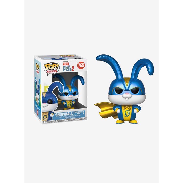 Product Funko Pop! The Secret Life of Pets 2 Snowball (Superhero Suit)  image