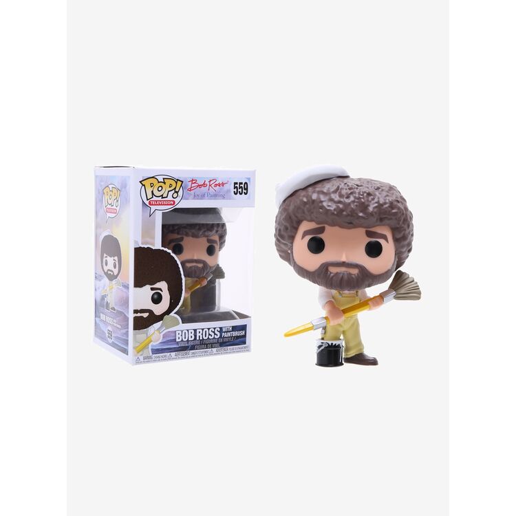 Product Funko Pop! Bob Ross with Paintbrush image