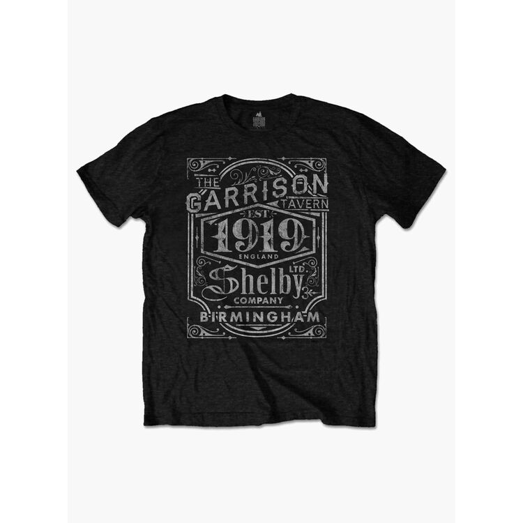Product Peaky Blinders Garrison Pub Black T-Shirt image