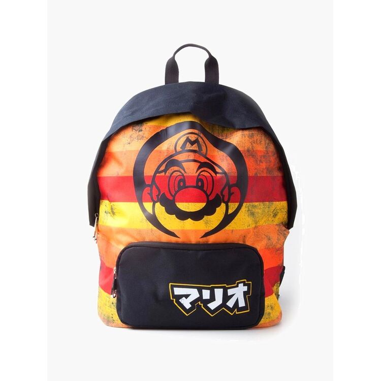 Product Τσάντα Πλάτης Nintendo Super Mario Retro Striped Backpack image