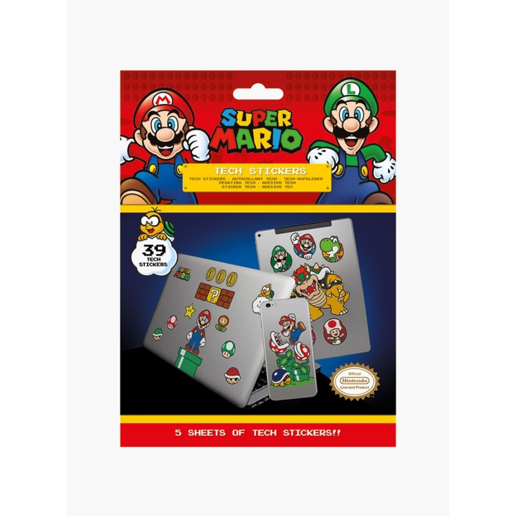 Product Nintendo Super Mario Tech Stickers image