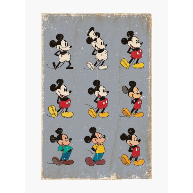 Product Disney Mickey Mouse Evolution Poster image