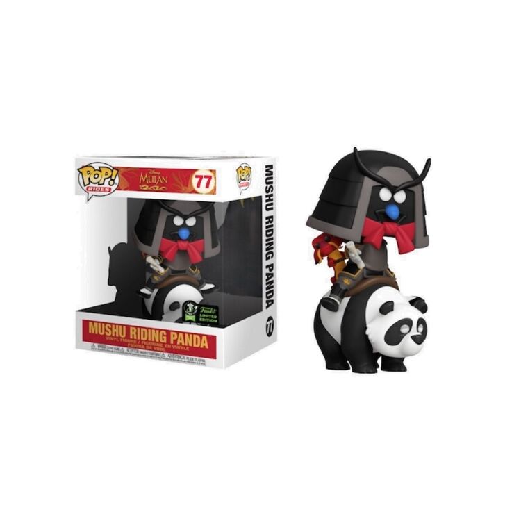 Product Funko Pop! Disney Mulan Mushu on Panda (ECCC 2020) image
