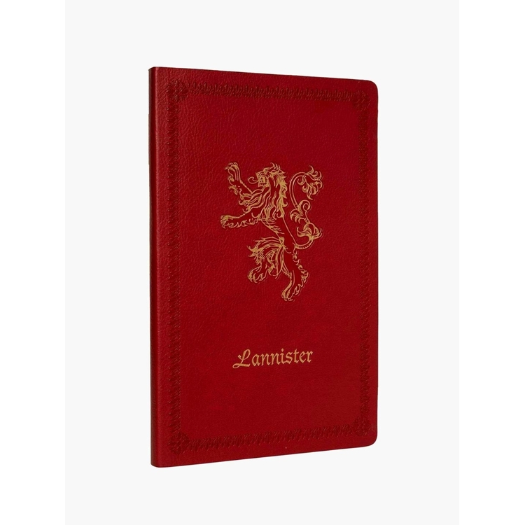 Product Game of Thrones Ruled Notebook Lannister image