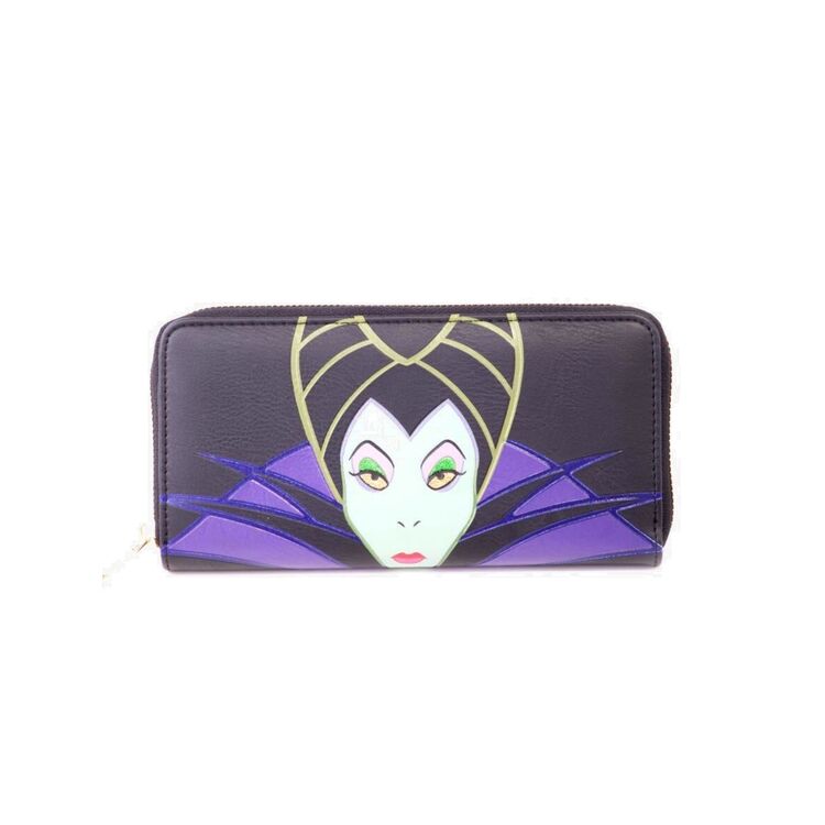 Product Disney Maleficient 2  Ladies Patched Zip Around Wallet image
