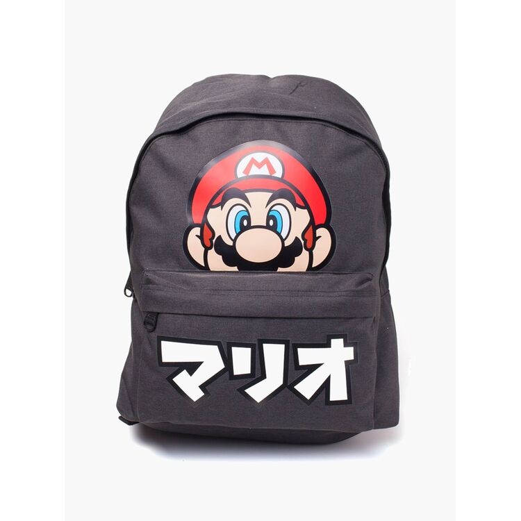 Product Nintendo Super Mario Japanese Text Placed Printed Backpack image