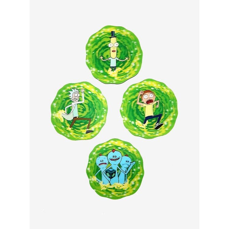 Product Rick & Morty 3D Coasters image