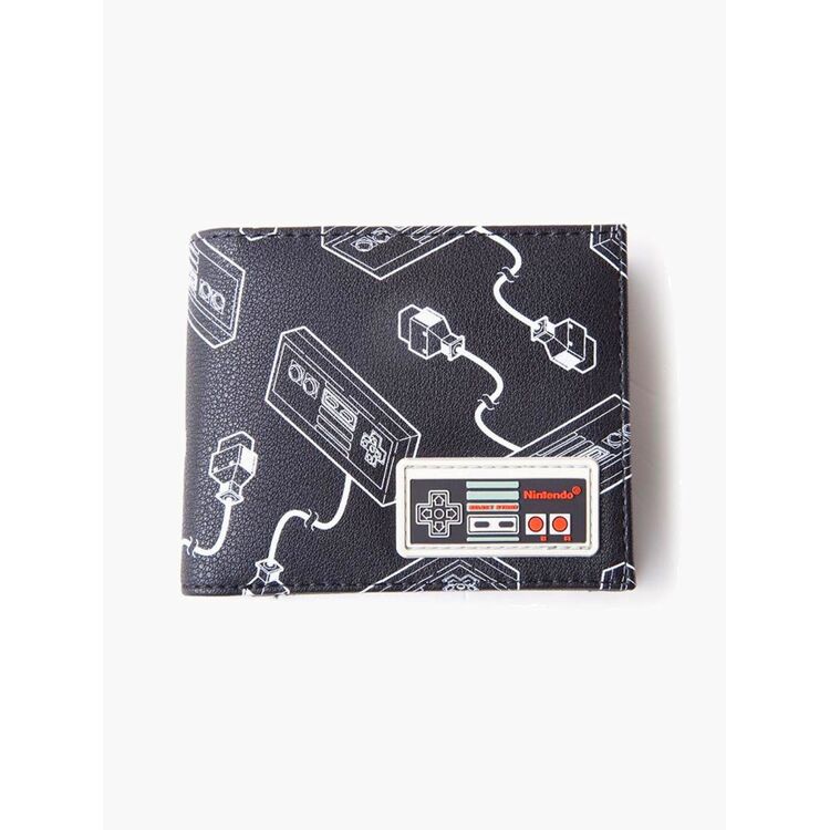 Product Nintendo NES Controller AOP Wallet with Rubber Patch image