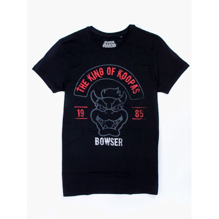 Product Nintendo Super Mario Bowser Biker T-Shirt image