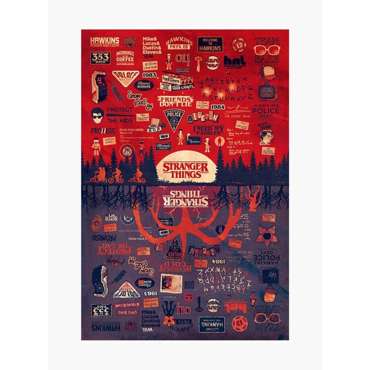Product Stranger Things Poster The Upside Down image