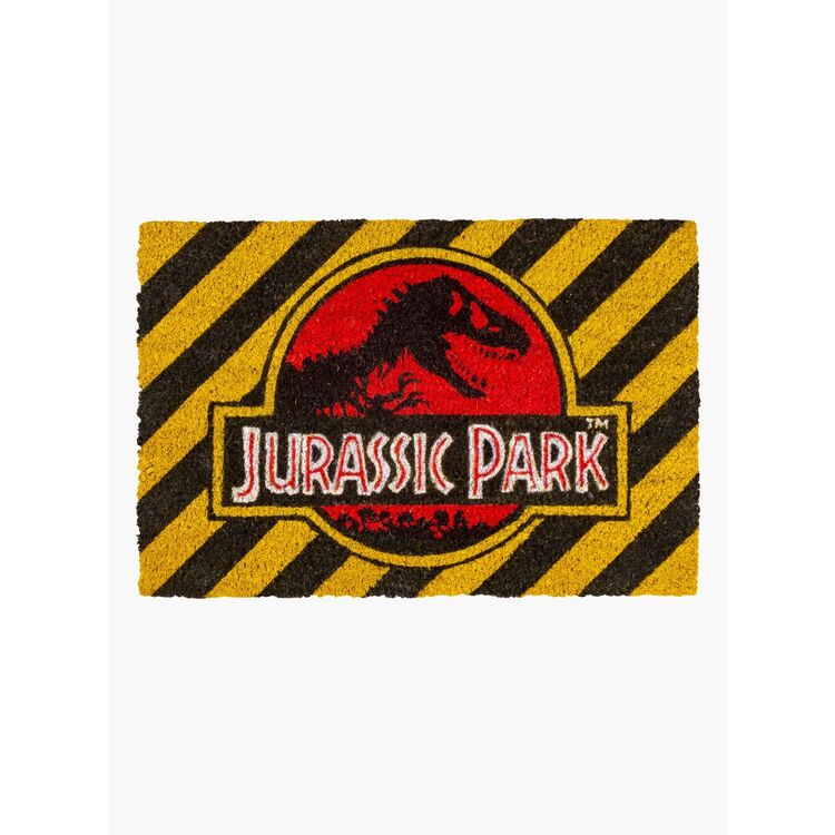 Product Jurassic Park Doormat Warning image