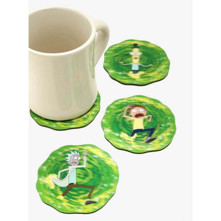Product Rick & Morty 3D Coasters image