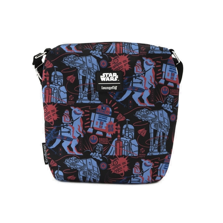 Product Loungefly Star Wars Empire Strikes Back 40th Anniversary Passport Bag image