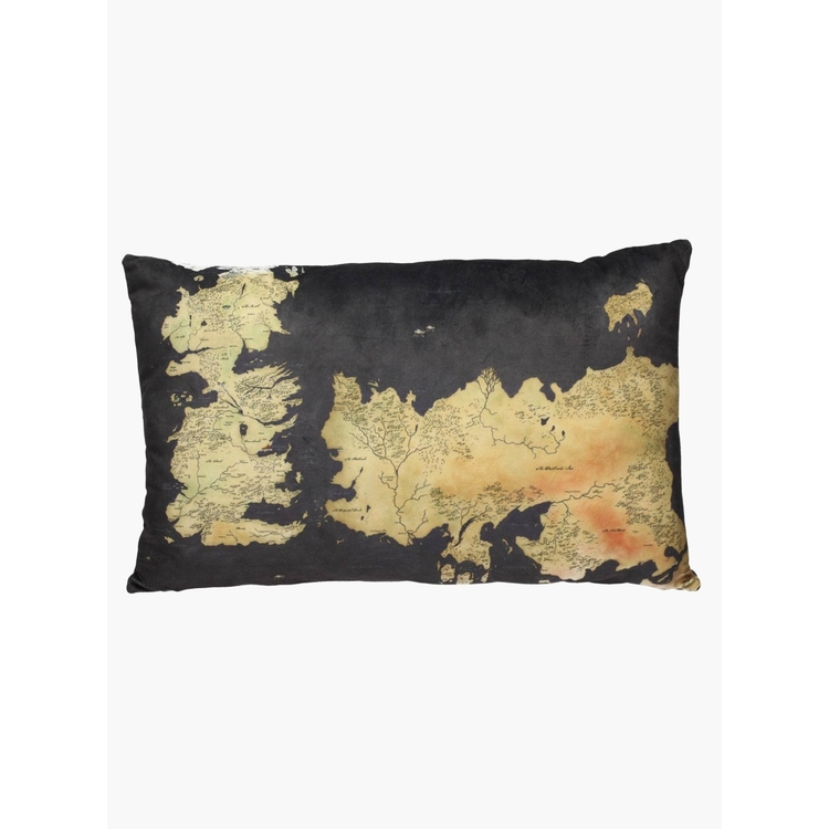 Product Game of Thrones Pillow Westeros Map image