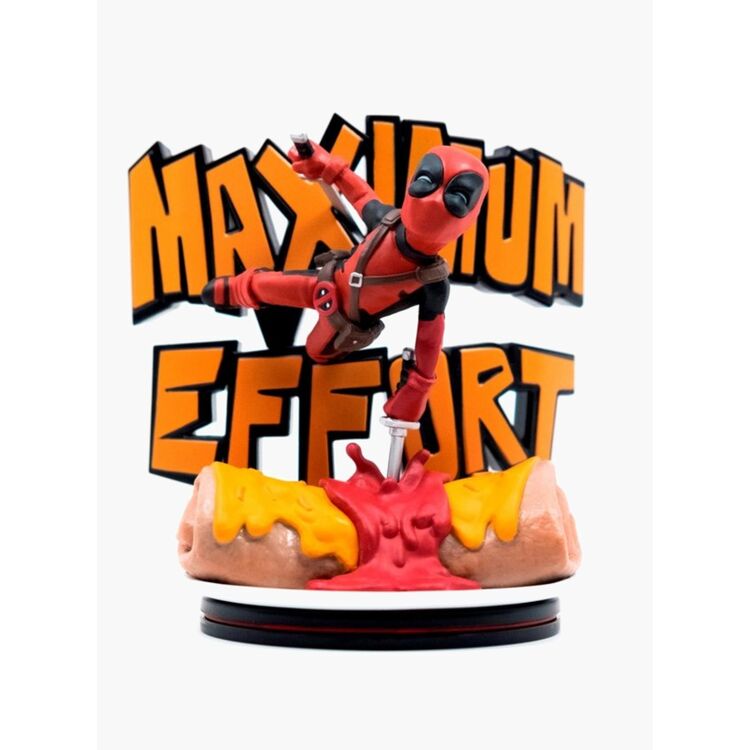 Product Marvel Deadpool Maximum Effort Q-Fiq Max Diorama image