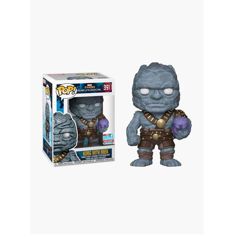 Product Funko Pop! Thor Ragnarok Korg with Miek (NYCC 18) image