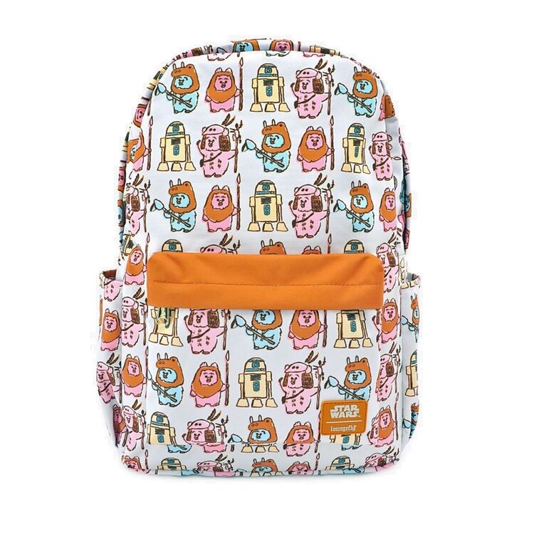 Product Τσάντα Πλάτης Loungefly Star Wars Paster Yub Nub Ewok Backpack image