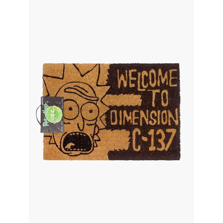 Product Rick & Morty Doormat Dimension C-137 image