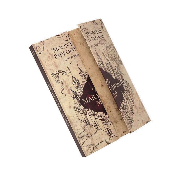 Product Harry Potter Marauders Map A5 Notebook image