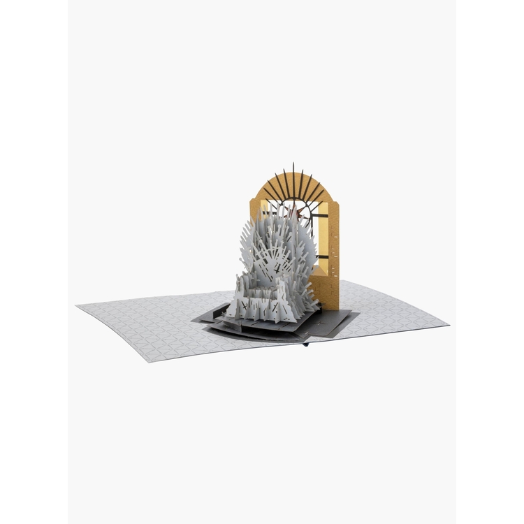 Product Game of Thrones 3D Pop-Up Greeting Card Iron Throne image