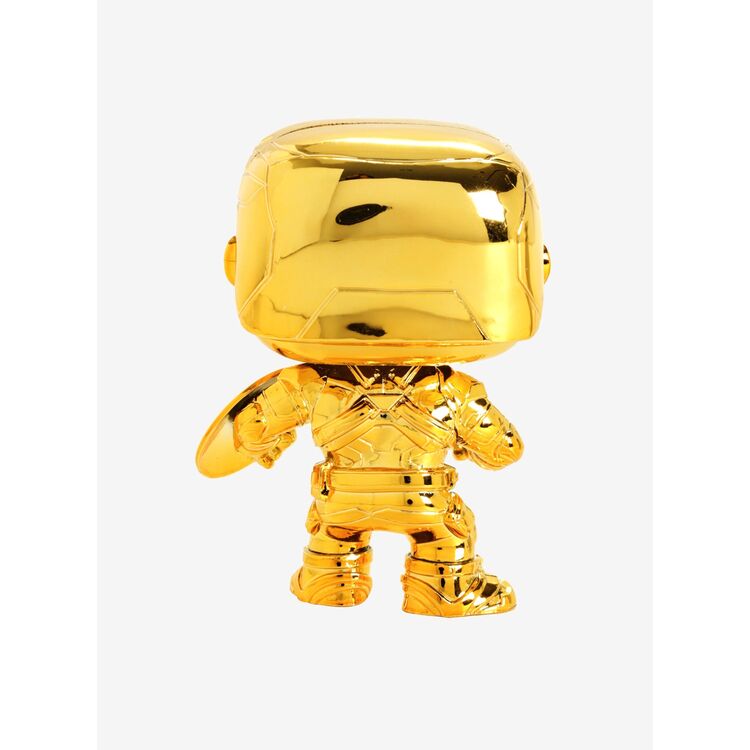 Product Funko Pop! Marvel Studios Captain America (Chrome) image