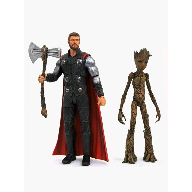 Product Avengers Infinity War Marvel Select Action Figures Thor & Groot image