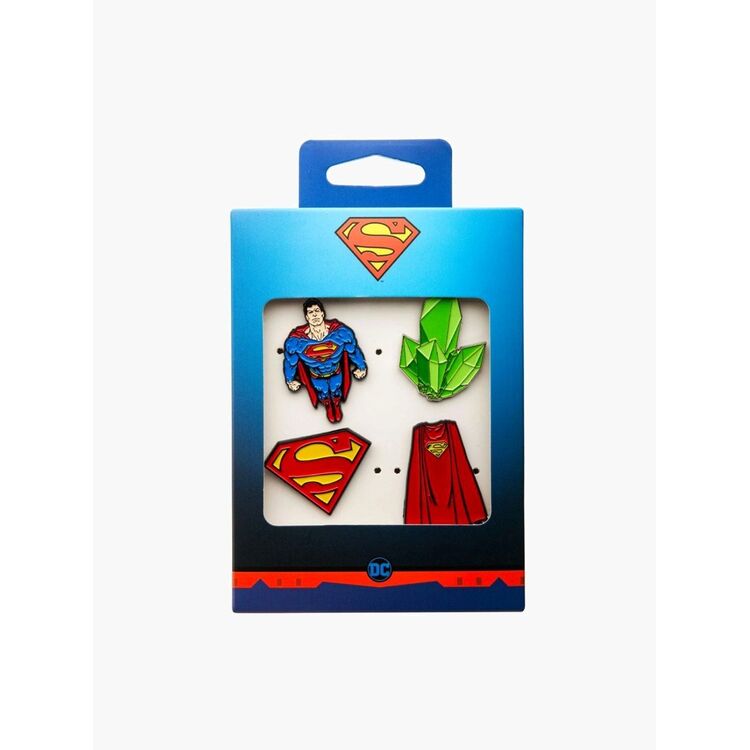 Product DC Comics Collectors Pins Superman (4-Pack) image