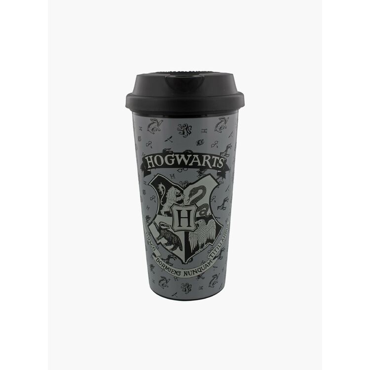 Product Harry Potter Hogwarts Plastic Travel Mug image