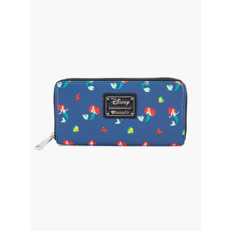 Product Loungegly Ariel with Flounder and Sebastian Wallet image