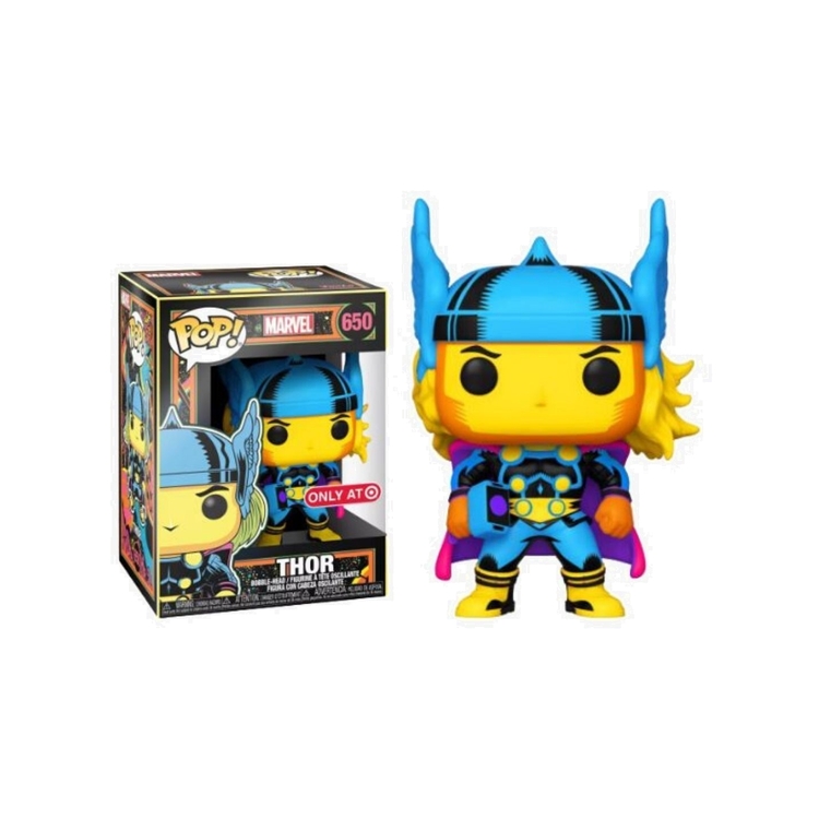 Product Funko Pop! Marvel Black Light Thor (Special Edition) #650 image