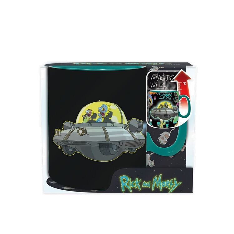 Product Rick And Morty Spaceship Heat Change Mug image