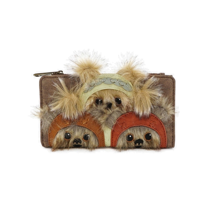 Product Loungefly Star Wars Ewok Trio Wallet image