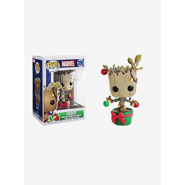 Product Funko Pop! ! Marvel Holiday Groot with Lights & Ornaments image