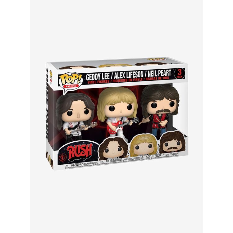 Product Funko Pop! Rush Geddy Lee, Alex Lifeson & Neil image