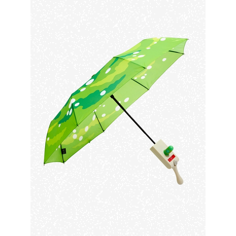 Product Rick and Morty Portal Gun Compact Umbrella image