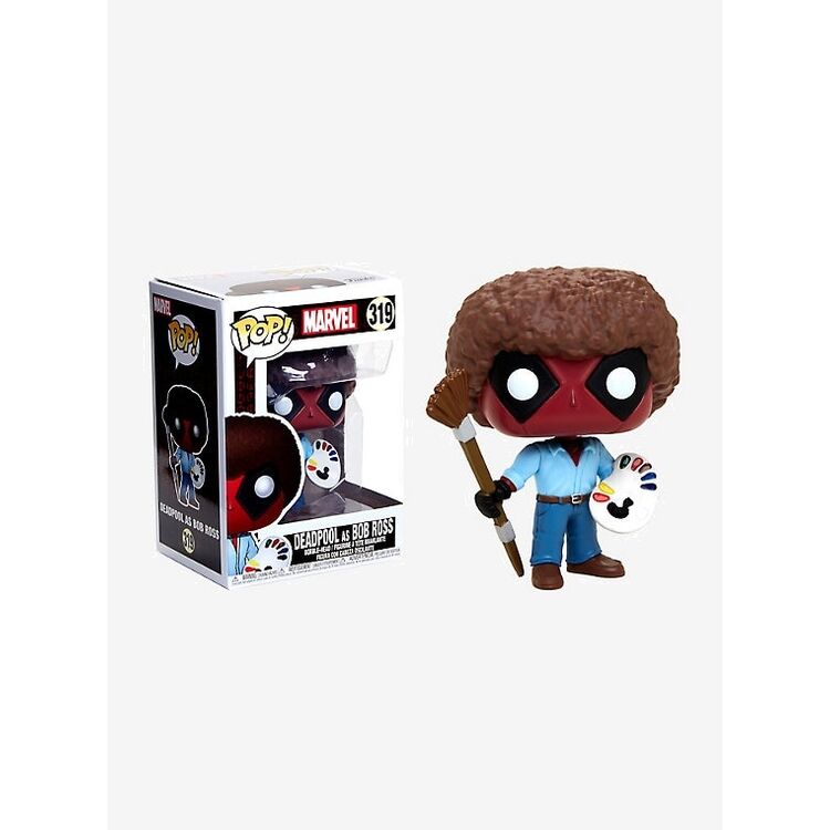 Product Funko Pop! Deadpool Playtime Deadpool as Bob Ross  image