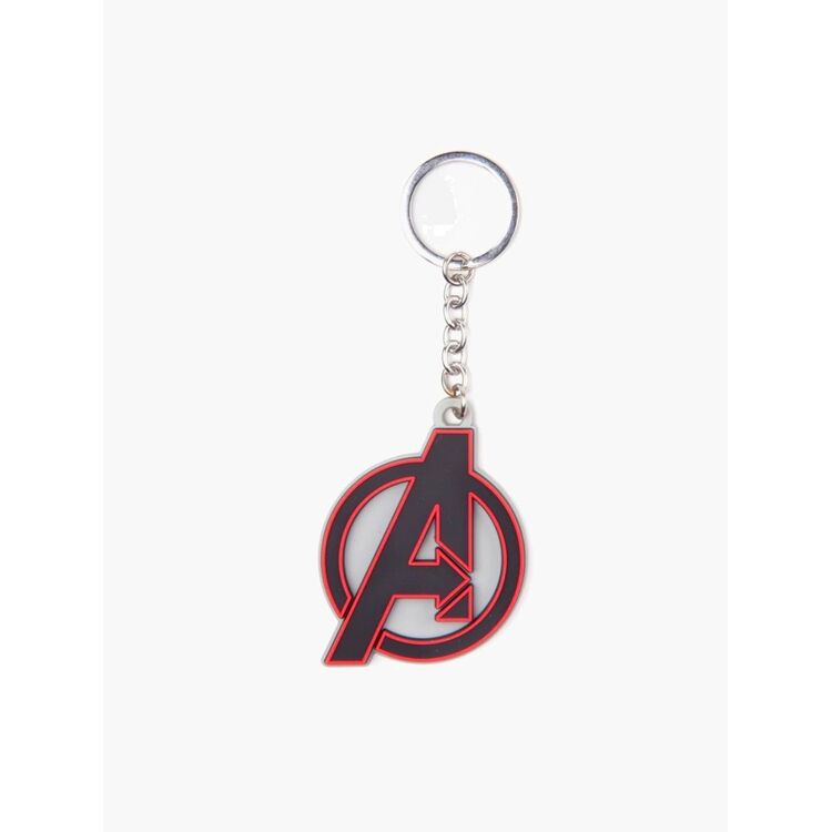 Product Marvel Avengers Logo Rubber Keychain image