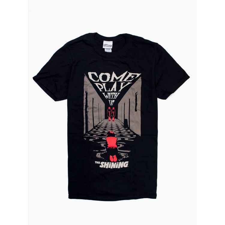 Product The Shinning Come and Play with Us Black T-Shirt image