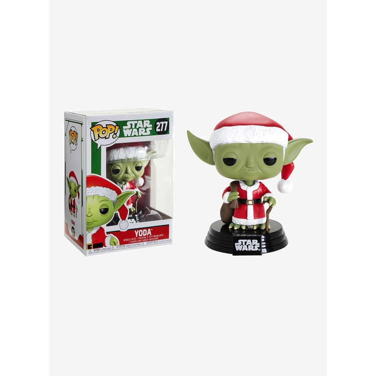 Product Funko Pop! Star Wars Holiday Santa Yoda  image