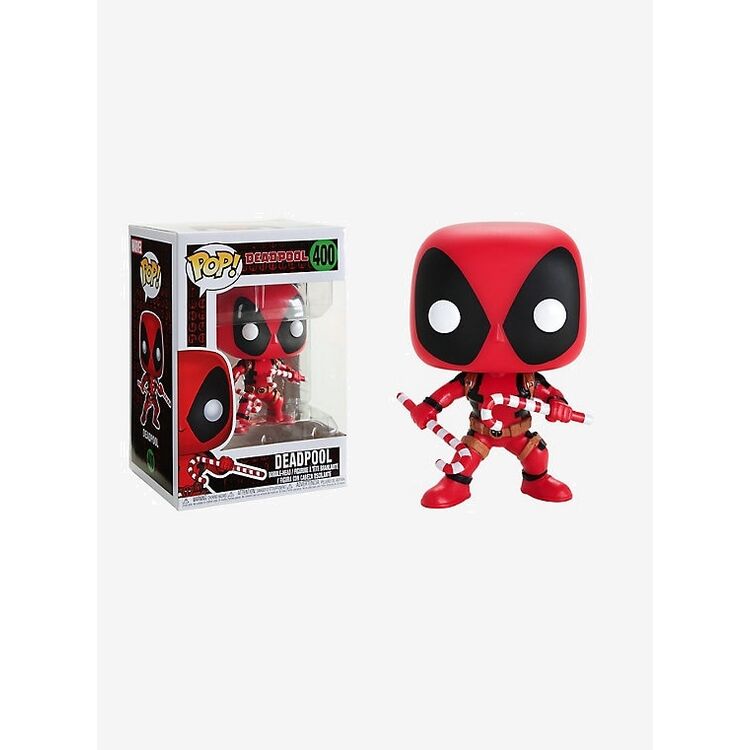 Product Funko Pop! Holiday Deadpool with Candy Canes image