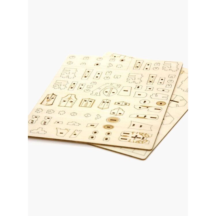 Product Marvel IncreBuilds 3D Wood Model Kit Infinity Gauntlet image