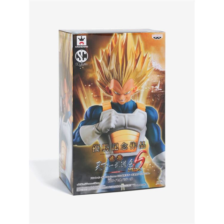 Product Dragon Ball Super Scultures Statue Big Budoukai 6 Super Saiyan Vegeta  image