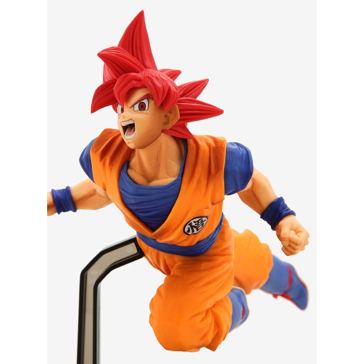 Product Dragonball Super Son Goku Fes PVC Statue Super Saiyan God Son Goku  image