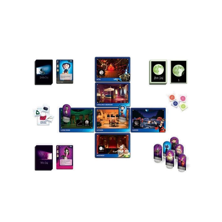 Product Coraline Beware the Other Mother Cooperative Card Game image