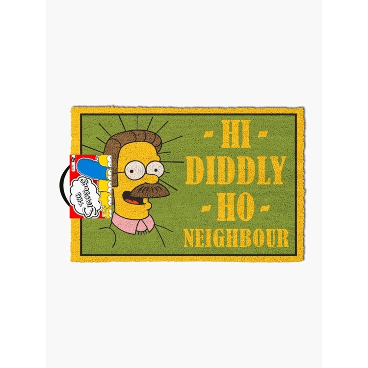 Product Simpsons Doormat Hi Diddly Ho Neighbour image